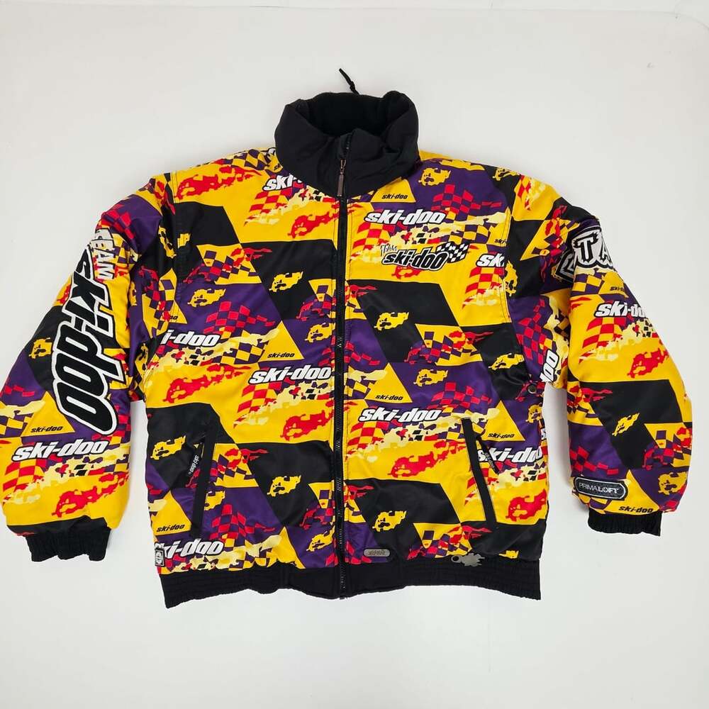 Ski-Doo Vintage Team Jacket Multi Color PrimalLoft Snowmobile